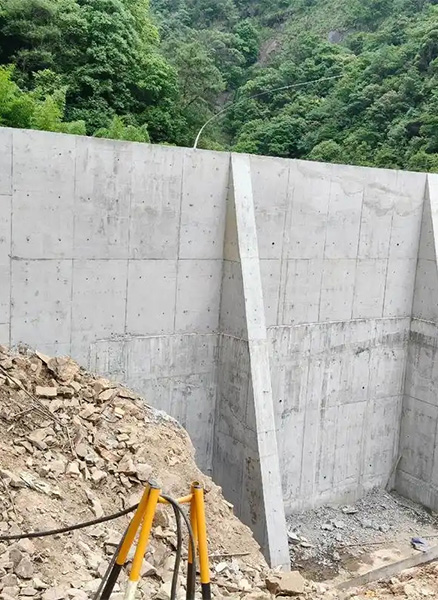 天津武清区重力式挡土墙